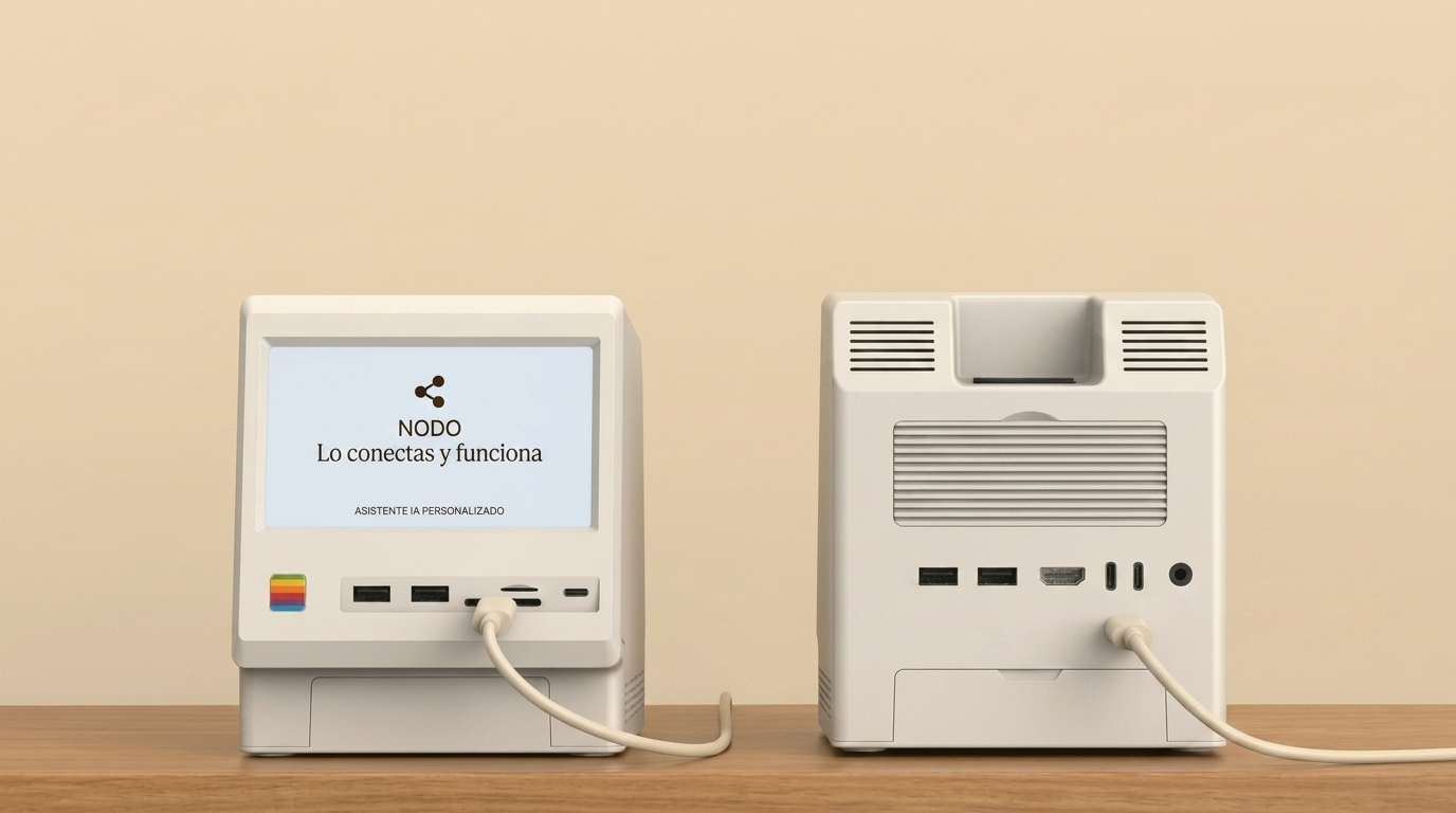 NODO — Mac Mini M4 + Wokyis M5 Retro Dock